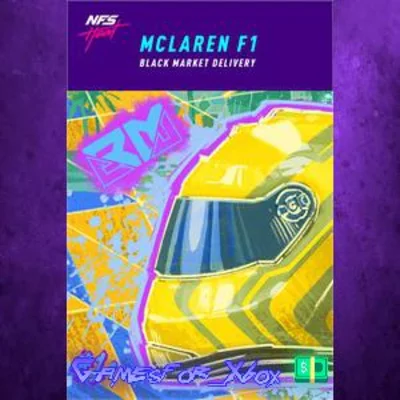 Need for Speed Heat - McLaren F1 Black Market Delivery