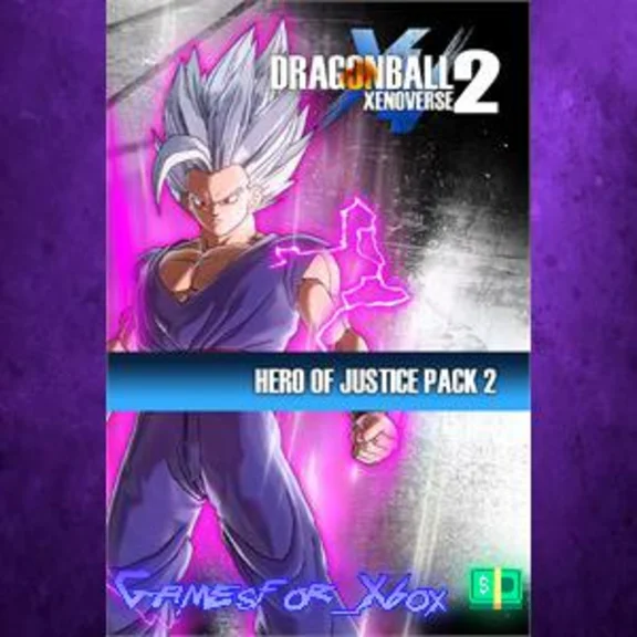 ☀️DRAGON BALL XENOVERSE 2 - HERO OF JUSTICE Pa XBOX DLC