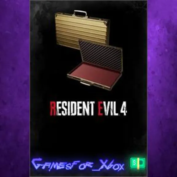 Resident Evil 4 Attaché Case ’Gold’ XBOX DLC