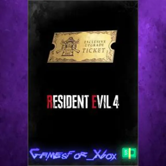 Resident Evil 4 Weapon Exclusive Upgrade Ticket x1 A XBOX DLC