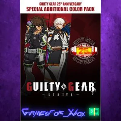 GGST Guilty Gear 25th Anniversary Colors XBOX DLC