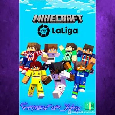 ☀️Minecraft LaLiga Skin Pack XBOX💵DLC