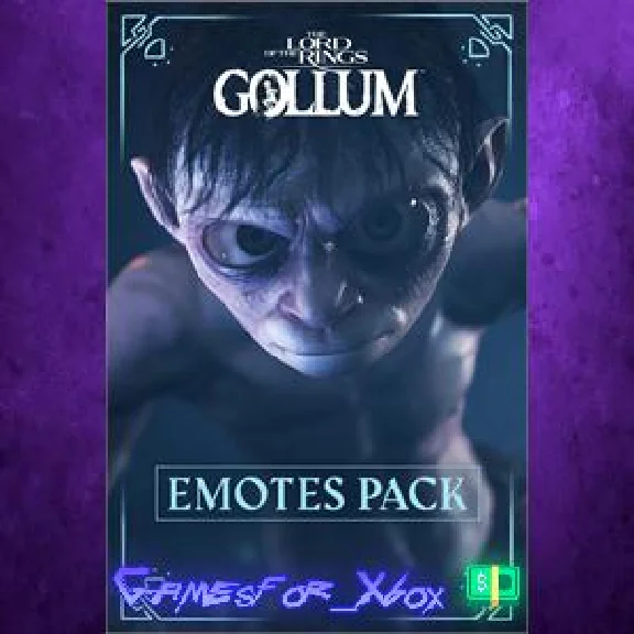 ☀️The Lord of the Rings Gollum - Emotes Pack XBOX DLC