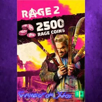 RAGE 2 2500 RAGE Coins XBOX DLC