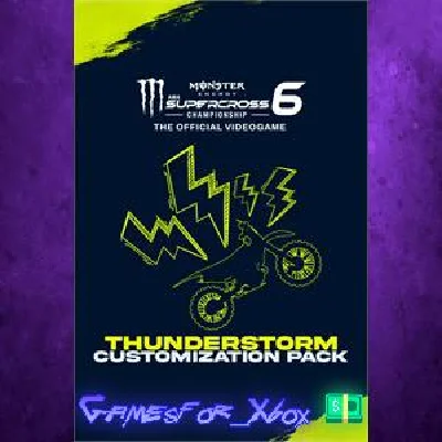 Monster Energy Supercross 6 - Customization Pack Thunde