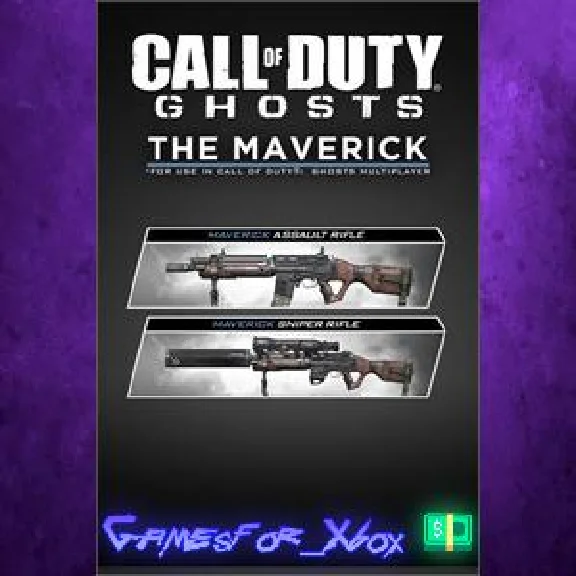 Call of Duty Ghosts - Weapon - The Maverick XBOX DLC
