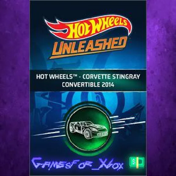 HOT WHEELS - Corvette Stingray Convertible 2014 - Xbox 