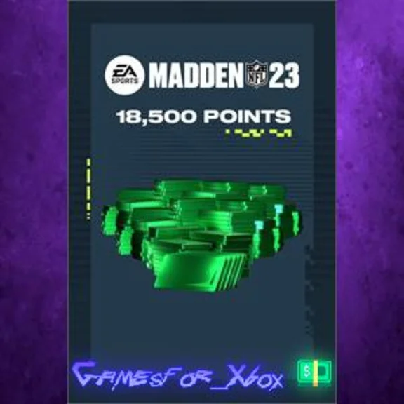 ☀️Madden NFL 23 - 15000 +3500 Bonus Madden Poi XBOX DLC