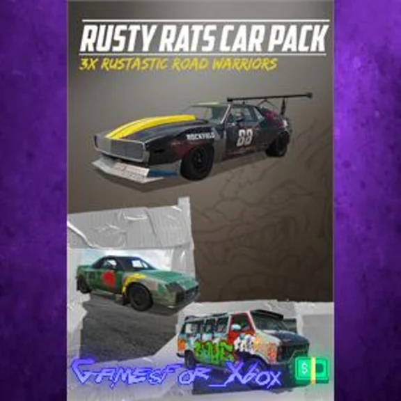 Rusty Rats Car Pack WIND DLC