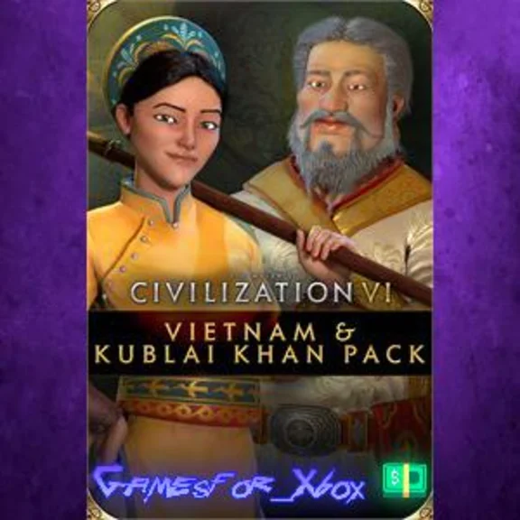 ☀️Civilization VI – Vietnam & Kublai Khan Pack XBOX DLC