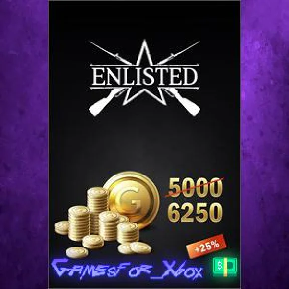 Enlisted - 5000 Gold + 1250 Bonus XBOX DLC