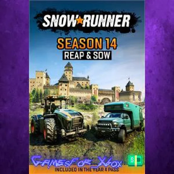 ☀️SnowRunner - Season 14: Reap and Sow XBOX💵DLC
