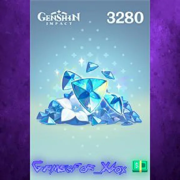 ☀️Genshin Impact - 3,280 Genesis Crystals XBOX💵DLC