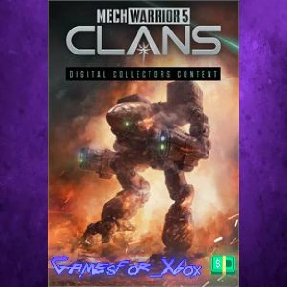 MechWarrior 5 Clans - Digital Collectors Content XBOX D