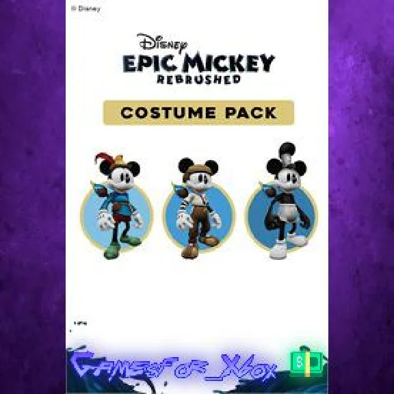 Disney Epic Mickey Rebrushed - Costume Pack XBOX DLC