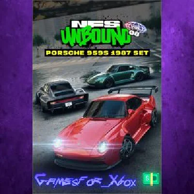 Need for Speed Unbound - Porsche 959 S ‘87 Set XBOX DLC