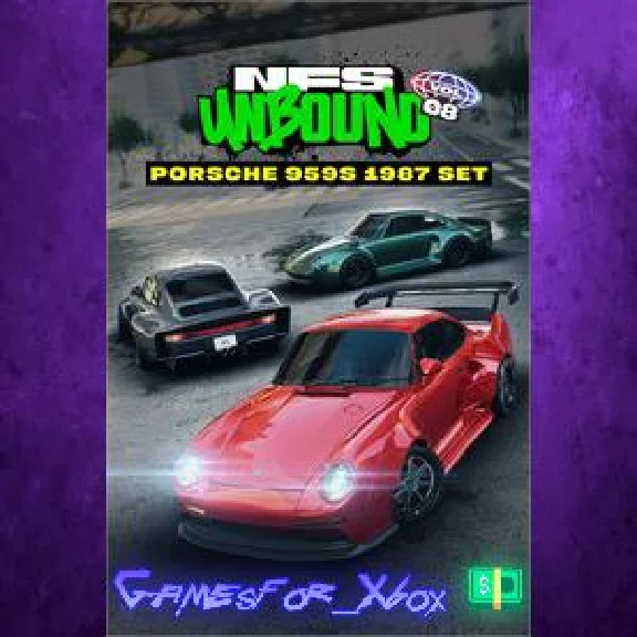 Need for Speed Unbound - Porsche 959 S ‘87 Set XBOX DLC