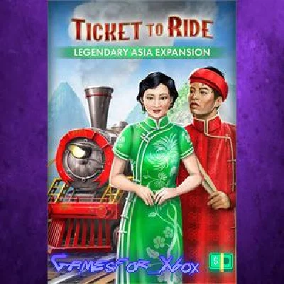 ☀️Ticket to Ride Legendary Asia Expansion XBOX DLC