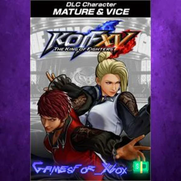 ☀️KOF XV DLC Characters MATURE and VICE XBOX💵DLC