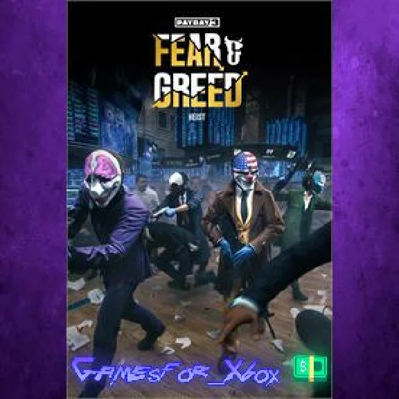☀️PAYDAY 3: Fear & Greed Heist XBOX💵DLC