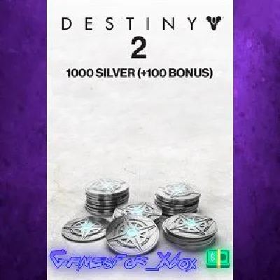 ☀️1000 (+100 Bonus) Destiny 2 Silver (PC) XBOX💵DLC