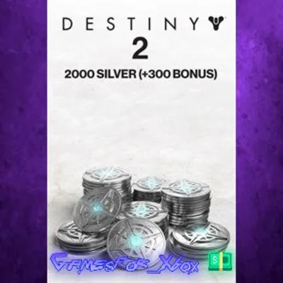 2000 +300 Bonus Destiny 2 Silver (PC) WIND DLC