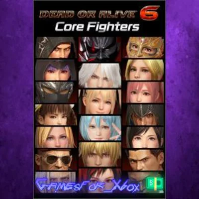 DEAD OR ALIVE 6 Core Fighters 20 Character Set XBOX DLC