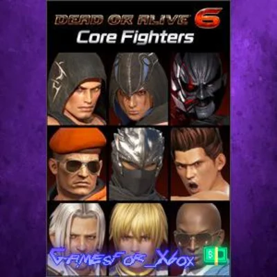 DEAD OR ALIVE 6 Core Fighters - Male Fighters Set XBOX 
