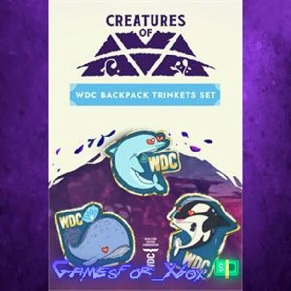 ☀️Creatures of Ava: WDC Charity Backpack Tri XBOX💵DLC