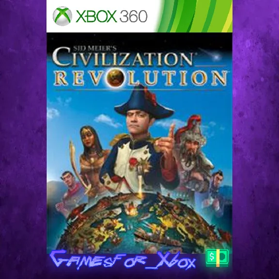 ☀️Sid Meier´s Civilization Revolution XBOX