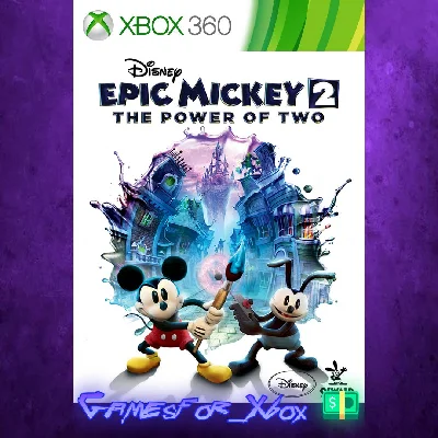 ☀️Disney Epic Mickey 2 The Power of Two XBOX