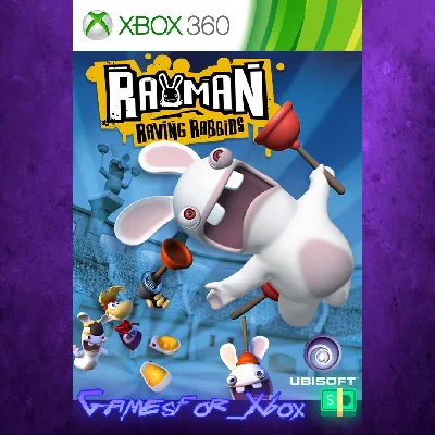 ☀️Rayman Raving Rabbids XBOX💵
