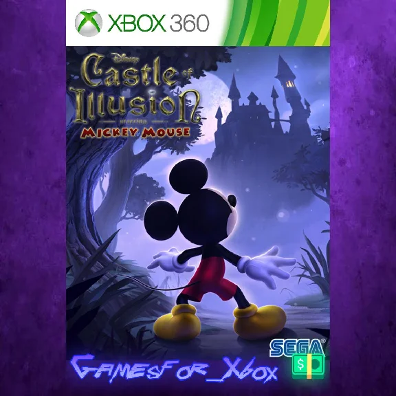 ☀️Castle of Illusion Starring Mickey Mouse XBOX💵