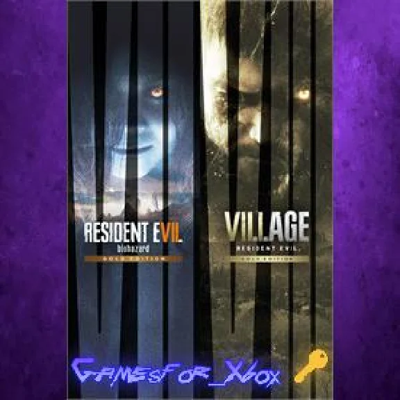 Resident Evil 7 Gold Edition & Village Gold Edition XBO