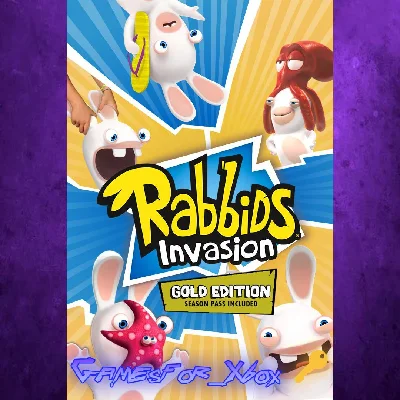 🔅RABBIDS INVASION - GOLD EDITION XBOX🔑