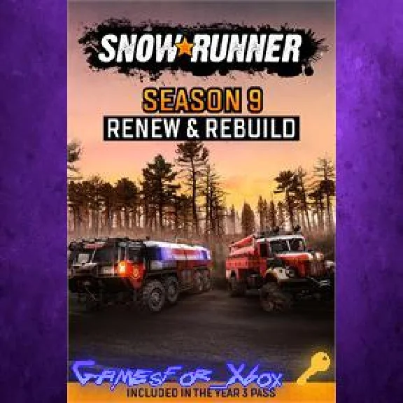 SnowRunner - Season 9 Renew & Rebuild XBOX Key