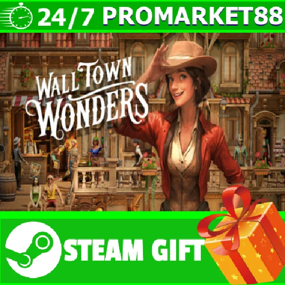 ⭐️ALL COUNTRIES⭐️ Wall Town Wonders STEAM GIFT