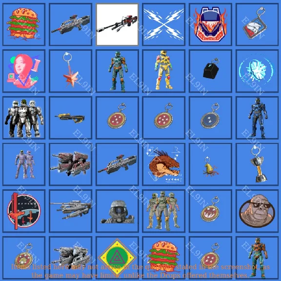 💡Halo Infinite🎯Twitch Drops🧨36 items + 🎁