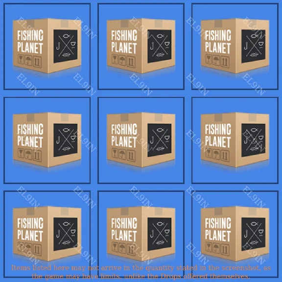⚡Fishing Planet🌈Twitch Drops🧨9 items + 🎁