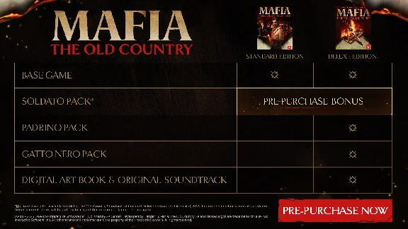 🎁Mafia: The Old Country Deluxe🌍ROW✅AUTO