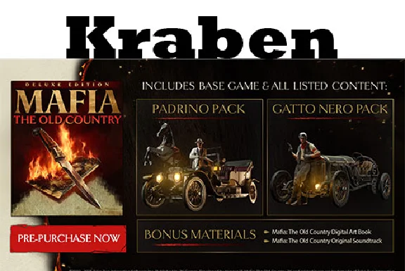 🎁Mafia: The Old Country Deluxe Edition steam 🌍