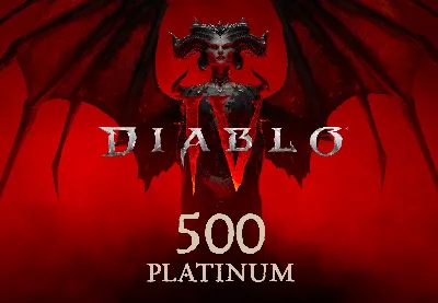 Diablo IV - 500 Platinum Voucher XBOX One / Xbox Series