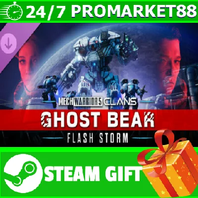 ⭐️ MechWarrior 5: Clans - Ghost Bear: Flash Storm STEAM