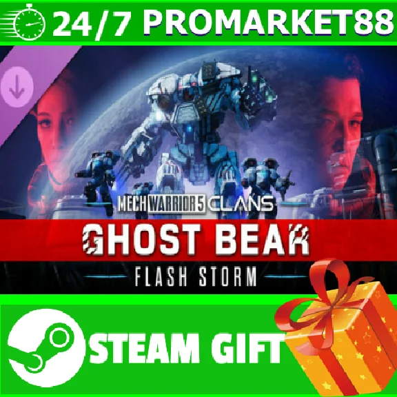 ⭐️ MechWarrior 5: Clans - Ghost Bear: Flash Storm STEAM