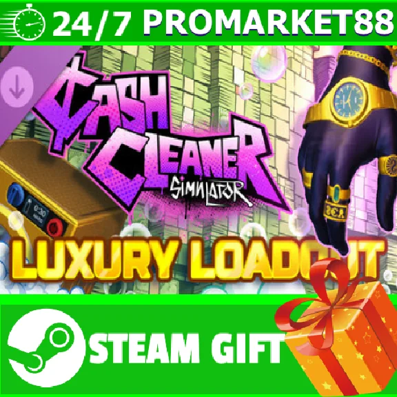 ⭐️ Cash Cleaner Simulator - Luxury Loadout STEAM GIFT