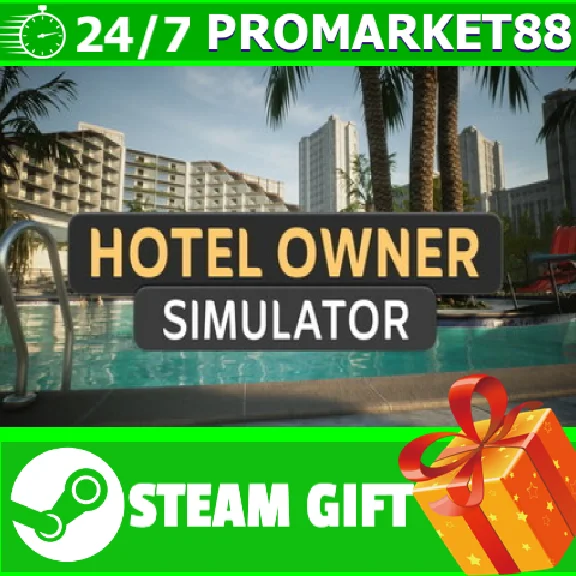 ⭐️ALL COUNTRIES⭐️ Hotel Owner Simulator STEAM GIFT