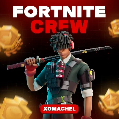 🌟FORTNITE CREW (Battle Pass) Epic Games | PC/PS/XBOX🌟