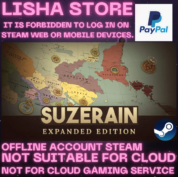 Suzerain Expanded Edition Стим Оффлайн Paypal