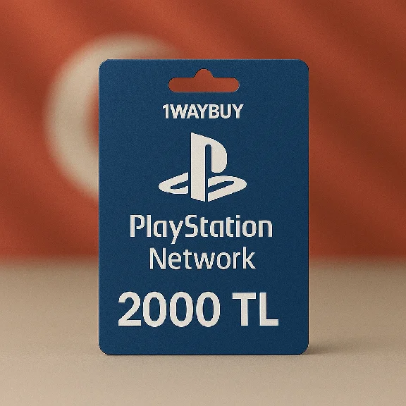 ТУРЦИЯ PlayStation Netwoк 2000 TRY Подарочная карта код
