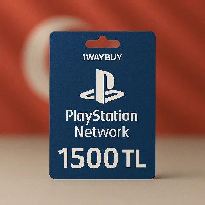 TURKEY PlayStation 1500 TL Wallet PSN code ПСН лир